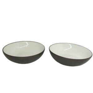 Noritake Colorwave Chocolate  7" Coupe Cereal Bowls Set of 2
